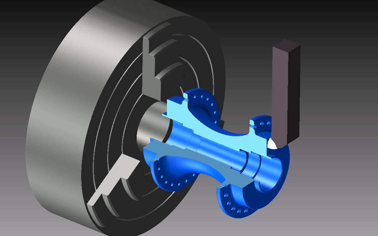 GibbsCAM software for programming CNC lathes